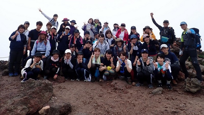 秋田駒ヶ岳にて登山実習を実施しました（2018.7.14）